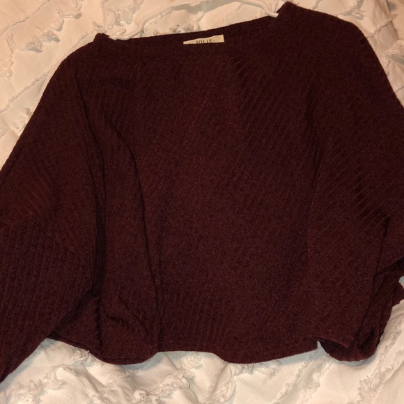 BURGUNDY TOP - Picture 4 of 4